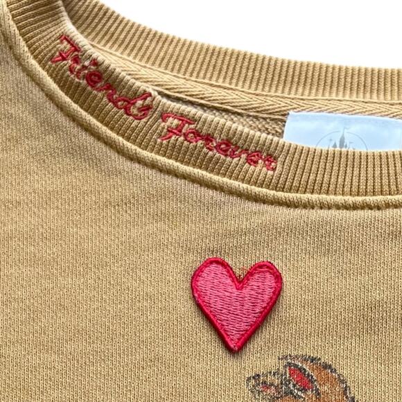 Disney Chip and Dale Friends Forever Pullover Kids Sz 11/12 - Picture 4 of 7